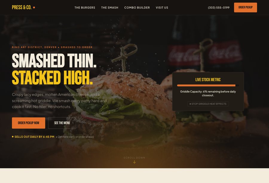 Press & Co. website preview